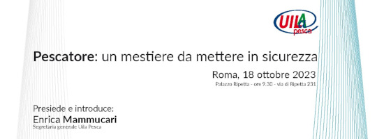 Pescatore: un mestiere da mettere in sicurezza